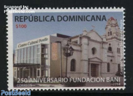 Dominican Republic 2015 Fundacion Bani 1v, Mint NH, Religion - Churches, Temples, Mosques, Synagogues - Kerken En Kathedralen