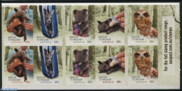 Australia 2010 Wildlife Protection Foil Booklet, Mint NH, Nature - Animals (others & Mixed) - Birds - Birds Of Prey - .. - Nuevos
