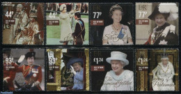 Isle Of Man 2015 Queen Elizabeth II 8v, Mint NH, History - Kings & Queens (Royalty) - Familias Reales