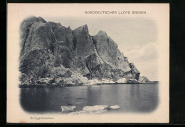 AK Spitzbergen, Blick Auf Gullygletscher  - Other & Unclassified
