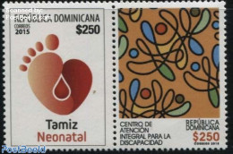 Dominican Republic 2015 Healthcare Centre 2v [:], Mint NH, Health - Health - Other & Unclassified