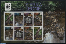 Sierra Leone 2011 WWF, Snakes M/s With 2 Sets, Mint NH, Nature - Reptiles - Snakes - World Wildlife Fund (WWF) - Other & Unclassified