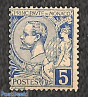 Monaco 1891 5c, Stamp Out Of Set, Unused (hinged) - Neufs