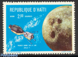 Haiti 1969 2G, Stamp Out Of Set, Mint NH, Transport - Space Exploration - Haiti