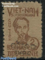 Vietnam 1955 0.100K On 2D, Stamp Out Of Set, Mint NH - Otros & Sin Clasificación