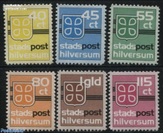 Netherlands, Local Post 1984 Stadspost Hilversum, Coat Of Arms 6v, Mint NH, History - Coat Of Arms - Other & Unclassified
