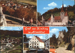72235771 Kinding Stadtblick Kirche Gasthof Krone Bergstrasse Kinding - Other & Unclassified