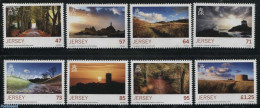 Jersey 2015 Autumn 8v, Mint NH, Nature - Science - Various - Trees & Forests - Telecommunication - Lighthouses & Safet.. - Rotary, Lions Club