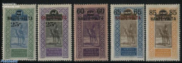 Upper Volta 1922 Definitives 5v, Unused (hinged), Nature - Camels - Sonstige & Ohne Zuordnung