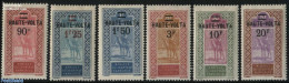 Upper Volta 1926 Definitives 6v, Unused (hinged) - Otros & Sin Clasificación