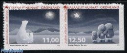 Greenland 2015 Christmas 2v S-a, Mint NH, Nature - Religion - Bears - Christmas - Nuevos