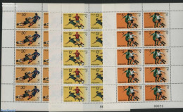 Bulgaria 1982 Football Games 3 M/ss, Mint NH, Sport - Football - Unused Stamps