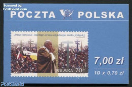 Poland 1999 Pope Visit Booklet, Mint NH, Religion - Pope - Stamp Booklets - Nuovi