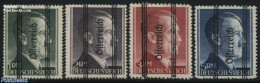 Austria 1945 Overprints 4v, Type II, Mint NH - Unused Stamps