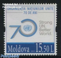 Moldova 2015 70 Years United Nations 1v, Mint NH, History - United Nations - Otros & Sin Clasificación
