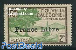 New Caledonia 1941 2c, Stamp Out Of Set, Unused (hinged), Transport - Ships And Boats - Nuevos