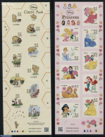 Japan 2015 Disney 2x10v S-a (2 M/s), Mint NH, Nature - Various - Animals (others & Mixed) - Bears - Flowers & Plants -.. - Ongebruikt