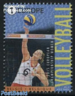 Belgium 2015 European Championship Volleyball Women 1v, Mint NH, History - Sport - Europa Hang-on Issues - Volleyball - Nuovi