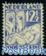 Netherlands 1930 12.5+3.5c, Winter, Stamp Out Of Set, Mint NH, Nature - Animals (others & Mixed) - Neufs