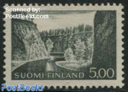 Finland 1964 5.00M, Normal Paper, Stamp Out Of Set, Mint NH - Ungebraucht