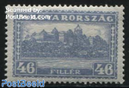 Hungary 1927 46F, Stamp Out Of Set, Mint NH, Castles & Fortifications - Ungebraucht