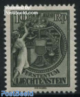 Liechtenstein 1932 10Rp, Stamp Out Of Set, Unused (hinged), History - Coat Of Arms - Ongebruikt