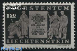 Liechtenstein 1940 1.50Fr, Stamp Out Of Set, Mint NH - Nuovi