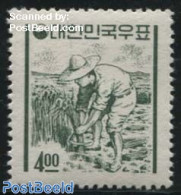 Korea, South 1962 4.00, Stamp Out Of Set, Mint NH, Various - Agriculture - Agricoltura