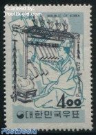 Korea, South 1963 4.00, Stamp Out Of Set, Mint NH, Performance Art - Music - Musical Instruments - Muziek