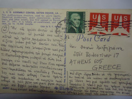 UNITED STATES   POSTCARDS  L.S.U. ASSSEMBLY CENTER - Other & Unclassified