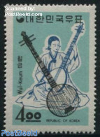 Korea, South 1963 4.00, Stamp Out Of Set, Mint NH, Performance Art - Korea, South