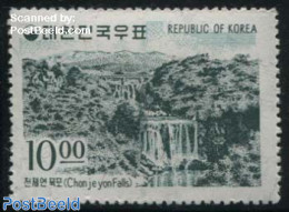 Korea, South 1964 10.00, Stamp Out Of Set, Mint NH, Nature - Water, Dams & Falls - Korea, South