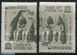 Korea, South 1963 UNESCO 2v, Mint NH, History - Unesco - Korea, South