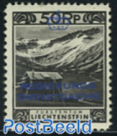 Liechtenstein 1932 50Rp, On Service, Stamp Out Of Set, Unused (hinged) - Autres & Non Classés