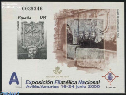 Spain 2000 EXFILNA, Special Sheet (not Valid For Postage), Mint NH, History - Archaeology - Philately - Ongebruikt