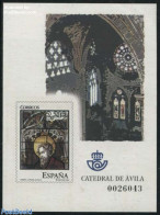 Spain 2005 Avila, Special Sheet (not Valid For Postage), Mint NH, Art - Stained Glass And Windows - Unused Stamps