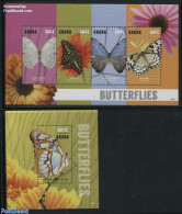 Ghana 2015 Butterflies 2 S/s, Mint NH, Nature - Butterflies - Autres & Non Classés