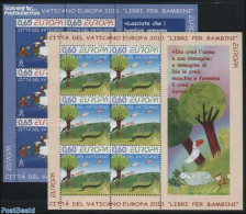 Vatican 2010 Europa, Children Books 2 M/ss, Mint NH, History - Europa (cept) - Art - Children's Books Illustrations - Unused Stamps