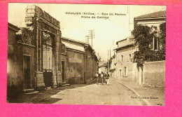 CP. 69. OULLINS. RUE DU PERRON. PORTE DU COLLEGE - Oullins