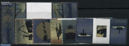 Curaçao 2015 Christmas 6v, Gutterpairs, Mint NH, Religion - Transport - Various - Christmas - Ships And Boats - Light.. - Navidad