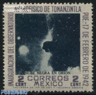 Mexico 1942 2c, Stamp Out Of Set, Unused (hinged), Science - Astronomy - Astrologia