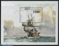 Tanzania 1999 Dutch Ship S/s, Mint NH, History - Transport - Netherlands & Dutch - Ships And Boats - Géographie