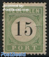 Netherlands Antilles 1889 15c, Type I, Stamp Out Of Set, Unused (hinged) - Sonstige & Ohne Zuordnung