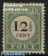 Netherlands Antilles 1892 12.5c, Type II, Stamp Out Of Set, Unused (hinged) - Autres & Non Classés