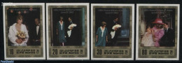 Korea, North 1982 Birth Of William 4v, Imperforated, Mint NH, History - Charles & Diana - Kings & Queens (Royalty) - Koniklijke Families