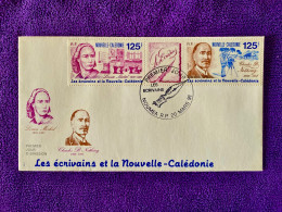 FDC - Ecrivains - Nouvelle-Caledonie - Writers