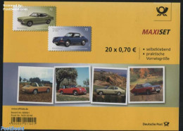 Germany, Federal Republic 2016 Classic Cars, Porsche 911 & Ford Capri Booklet, Mint NH, Transport - Automobiles - Unused Stamps