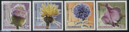 Romania 2016 Flowers With Thorns 4v, Mint NH, Nature - Flowers & Plants - Ongebruikt