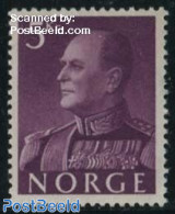Norway 1959 5Kr, Stamp Out Of Set, Mint NH - Neufs