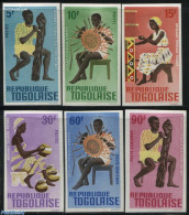 Togo 1966 Handicrafts 6v, Imperforated, Unused (hinged), Art - Handicrafts - Togo (1960-...)